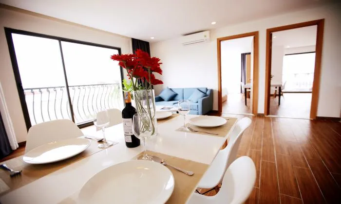 Luxury Two Bedroom Garden Hill Serviced Apartment For Rent in Binh Thanh District HCMC 70sqm 1,000 USD/month