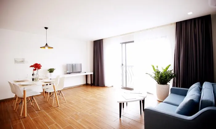Luxury Two Bedroom Garden Hill Serviced Apartment For Rent in Binh Thanh District HCMC 70sqm 1,000 USD/month