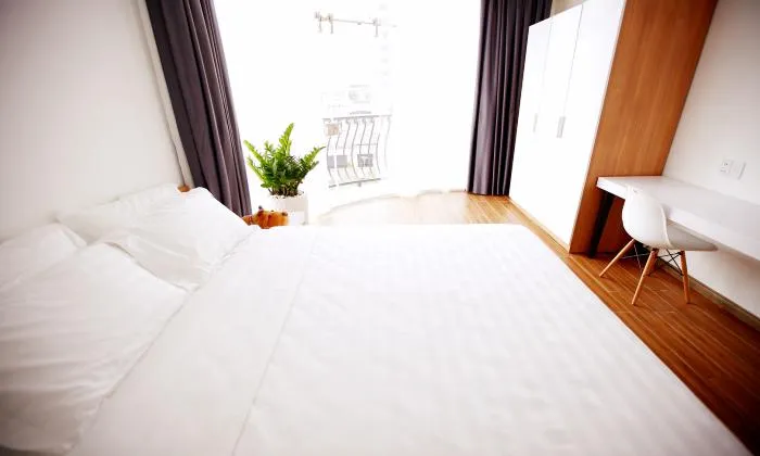Luxury Two Bedroom Garden Hill Serviced Apartment For Rent in Binh Thanh District HCMC 70sqm 1,000 USD/month