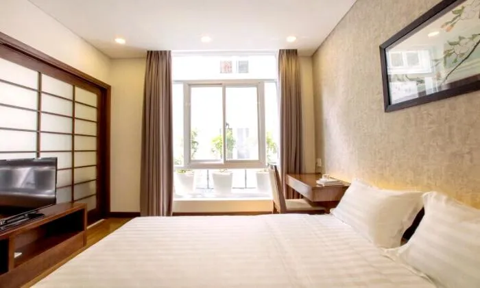 Amazing Life Style One Bedroom Serviced Apartment in Binh Thanh District HCM City 55sqm 800 USD/month