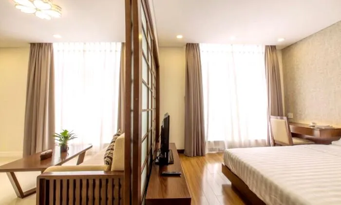 Amazing Life Style One Bedroom Serviced Apartment in Binh Thanh District HCM City 55sqm 800 USD/month