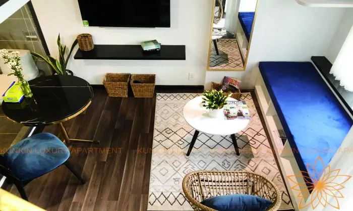 Loft Serviced Apartment For Rent in Nguyen Cuu Van St Binh Thanh District HCMC 35sqm 550 USD/month