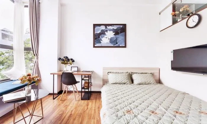 Kun Kin Duplex Serviced Studio Apartment in Nguyen Cuu Van Binh Thanh District HCMC 40sqm 550 USD/month