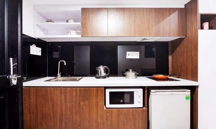 Kun Kin Duplex Serviced Studio Apartment in Nguyen Cuu Van Binh Thanh District HCMC 40sqm 550 USD/month