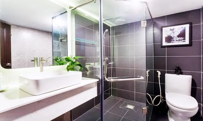 Kun Kin Duplex Serviced Studio Apartment in Nguyen Cuu Van Binh Thanh District HCMC 40sqm 550 USD/month