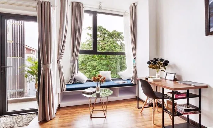 Kun Kin Duplex Serviced Studio Apartment in Nguyen Cuu Van Binh Thanh District HCMC 40sqm 550 USD/month