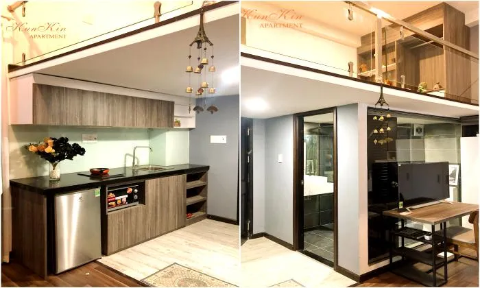 Stunning Loft Serviced Apartment For Rent in Binh Thanh District Ho Chi Minh City 40sqm 500 USD/month