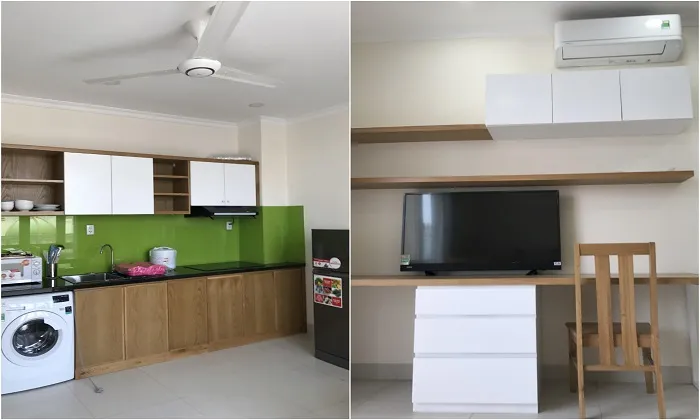 Fully Furnished One Bedroom  MAC Serviced Apartment in Binh Thanh Street HCMC 45sqm 400 USD/month