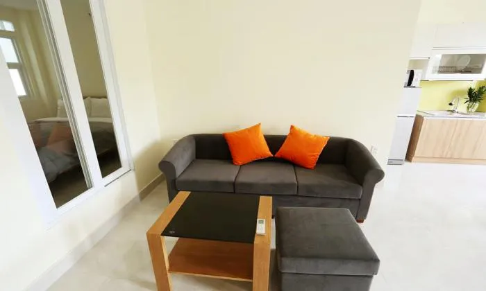 River And Park View One Bedroom Serviced Apartment in Binh Thanh District HCMC 55sqm 700 USD/month