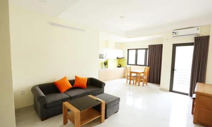 River And Park View One Bedroom Serviced Apartment in Binh Thanh District HCMC 55sqm 700 USD/month