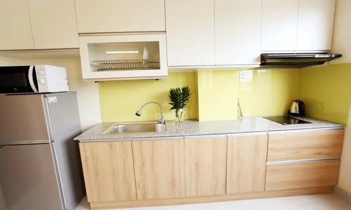 River And Park View One Bedroom Serviced Apartment in Binh Thanh District HCMC 55sqm 700 USD/month