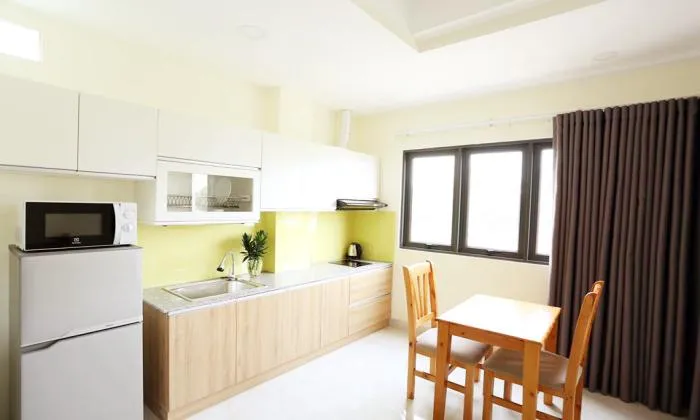 River And Park View One Bedroom Serviced Apartment in Binh Thanh District HCMC 55sqm 700 USD/month