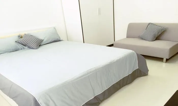 Newly One Bedroom Serviced Apartment For Rent in Binh Thanh District 40sqm 600 USD/month