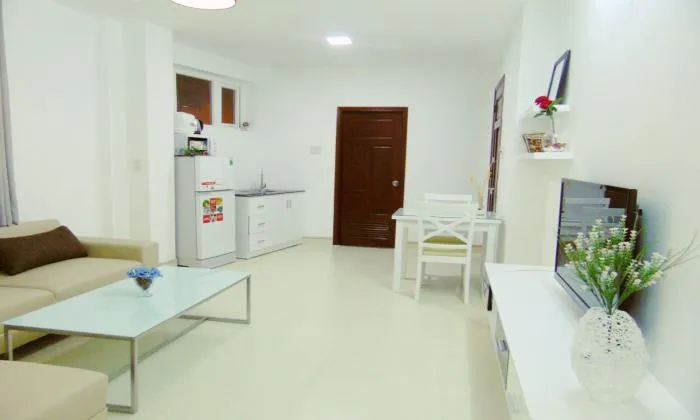 Nice One Bedroom Serviced Apartment in Binh Thanh District HCMC 45sqm 700 USD/month
