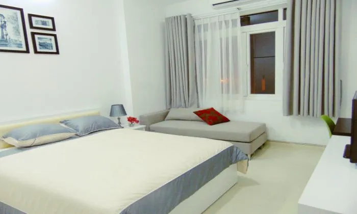 Nice One Bedroom Serviced Apartment in Binh Thanh District HCMC 45sqm 700 USD/month