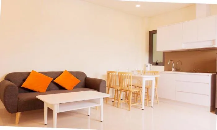 One Bedroom Serviced Apartment For Rent in Binh Thanh District Ho Chi Minh City 45sqm 600 USD/month