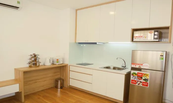 Divine One Bedroom Serviced Apartment in Binh Thanh District HCMC 45sqm 660 USD/month