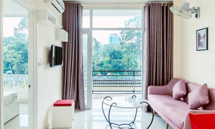 River Park View One BedroomServiced Apartment  in Binh Thanh District HCM City 50sqm 700 USD/month