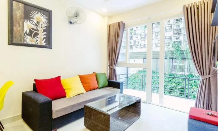 Very Attractive One Bedroom Serviced Apartment in Binh Thanh District HCMC 40sqm 650 USD/month