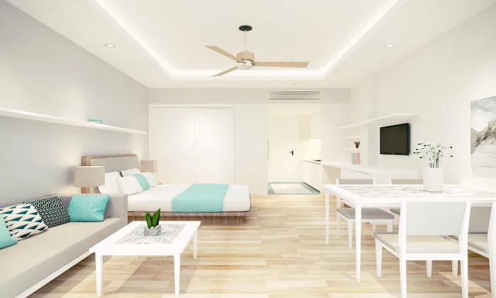 Luxury Studio Serviced Apartment For Lease in Binh Thanh HCM City 40sqm 700 USD/month