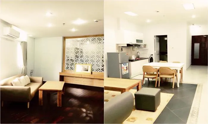 Spacious Brand New One Bedroom Serviced Apartment in Binh Thanh Dist HCMC 60sqm 700 USD/month