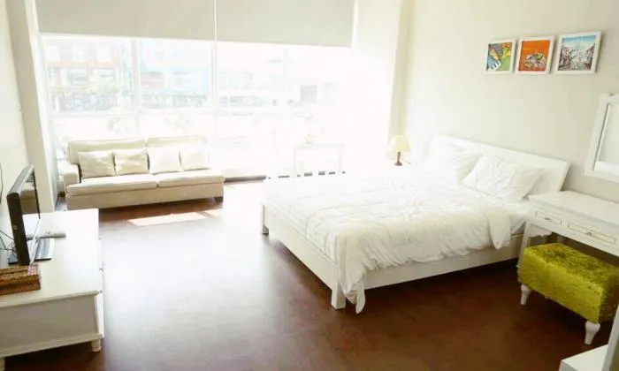 QHomes Serviced Apartment in Nguyen Huu Canh Street Binh Thanh District HCMC 40sqm 550 USD/month