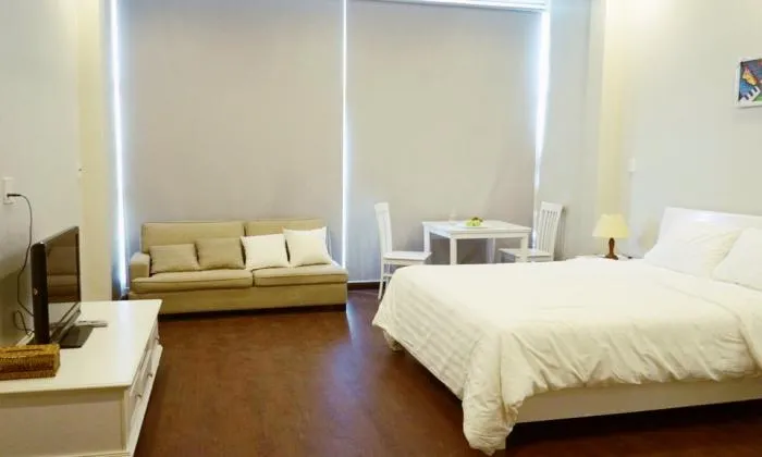 QHomes Serviced Apartment in Nguyen Huu Canh Street Binh Thanh District HCMC 40sqm 550 USD/month