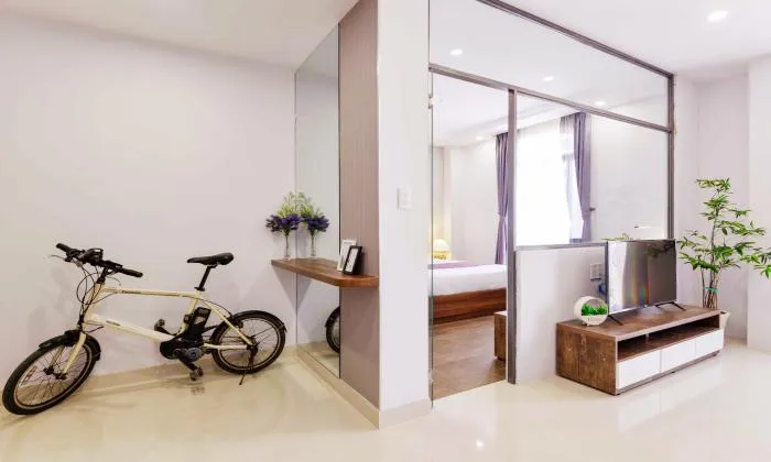 1 Bedroom Spring House Serviced Apartment in Binh Thanh HCMC 45sqm 670 USD/month