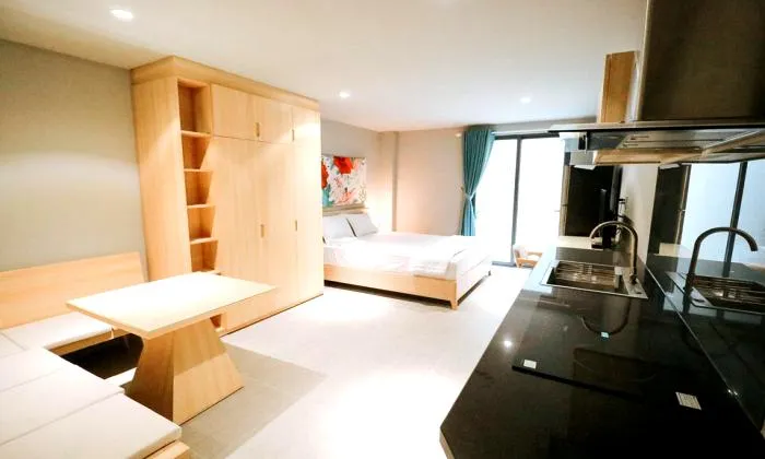 Nice Studio Triporo Serviced Apartment in Le Van Sy Street Phu Nhuan District HCMC 35sqm 600 USD/month