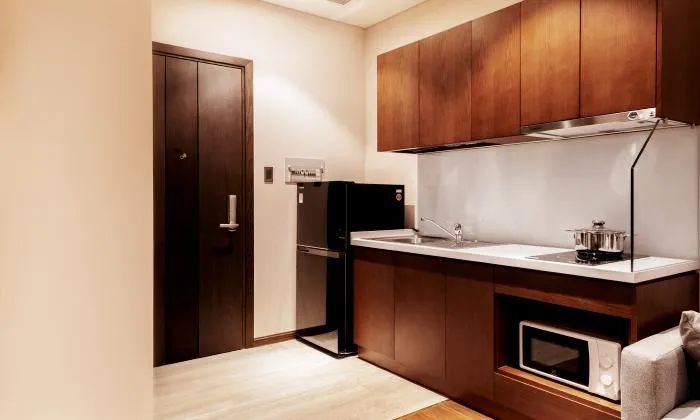 One Bedroom DHTS Serviced Apartment in Nguyen Van Troi Phu Nhuan District HCMC 47sqm 1,000 USD/month