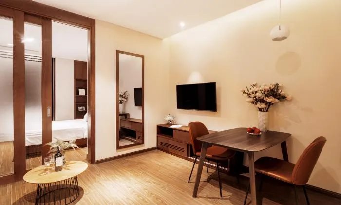 One Bedroom DHTS Serviced Apartment in Nguyen Van Troi Phu Nhuan District HCMC 47sqm 1,000 USD/month