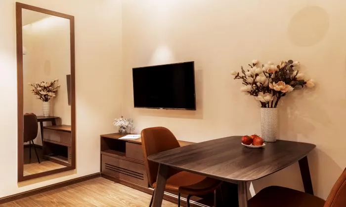 One Bedroom DHTS Serviced Apartment in Nguyen Van Troi Phu Nhuan District HCMC 47sqm 1,000 USD/month