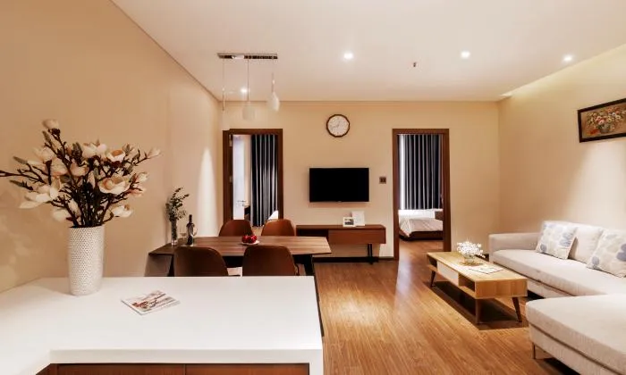 Family Suite Two Bedroom Apartment in DHTS Serviced Apartment Phu Nhuan District HCMC 76sqm 1,600 USD/month