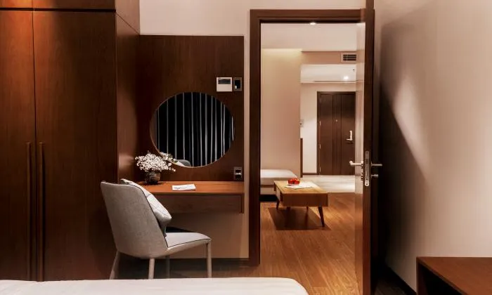 Family Suite Two Bedroom Apartment in DHTS Serviced Apartment Phu Nhuan District HCMC 76sqm 1,600 USD/month