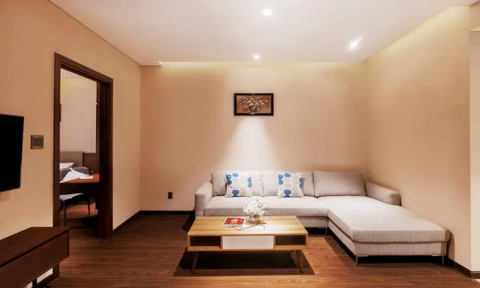 Family Suite Two Bedroom Apartment in DHTS Serviced Apartment Phu Nhuan District HCMC 76sqm 1,600 USD/month