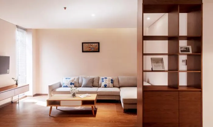 Good Size One Bedroom DHTS Serviced Apartment For Rent in Phu Nhuan District HCMC 57sqm 1,100 USD/month