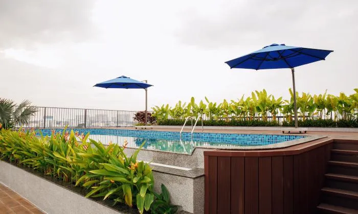 Very Nice Studio With Pool and GYM in Nguyen Van Troi Phu Nhuan District HCMC 47sqm 1,050 USD/month