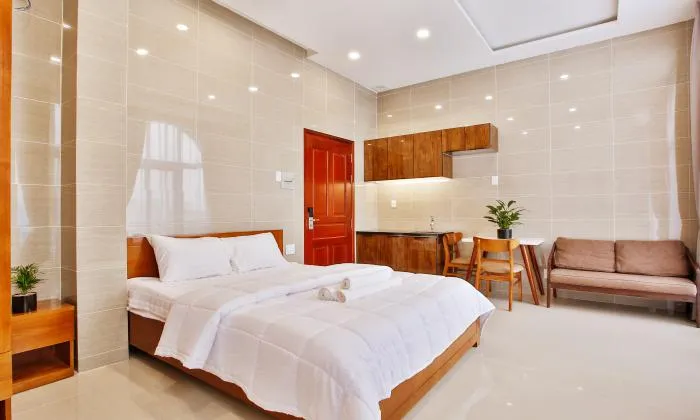 Cool Studio Serviced Apartment For Rent in Phu Nhuan District Ho Chi Minh City 25sqm 400 USD/month