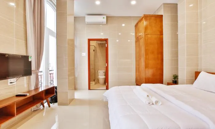Cool Studio Serviced Apartment For Rent in Phu Nhuan District Ho Chi Minh City 25sqm 400 USD/month