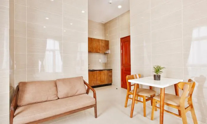 Studio Trust Home Serviced Apartment For Lease in Phu Nhuan District HCMC 35sqm 500 USD/month