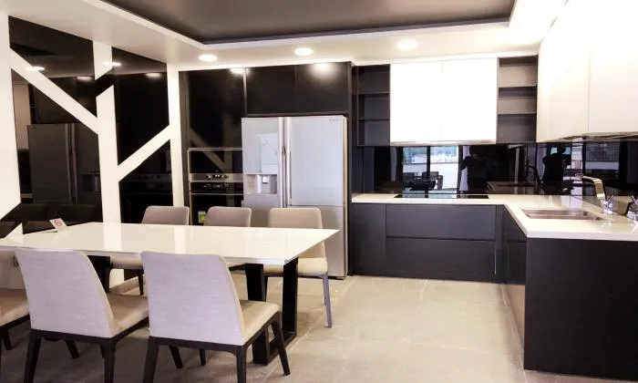 Nice Terrace Penthouse Apartment For Rent Phu Nhuan HCMC 110sqm 1,400 USD/month