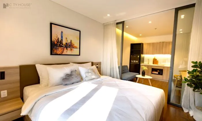 One Bedroom Kim Nguyen Cityhouse Apartment Phu Nhuan HCMC 30sqm 650 USD/month