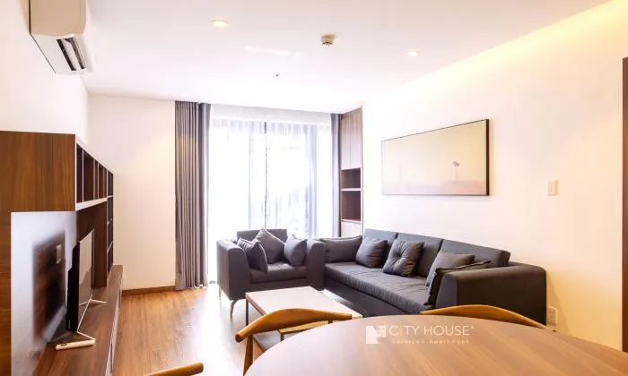 Three Bedroom KIM NGUYEN Serviced Apartment For Lease in Phu Nhuan District Ho Chi Minh City 75sqm 1,300 USD/month