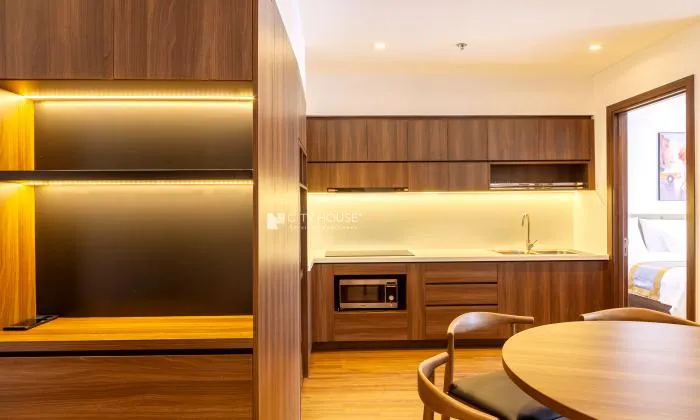 Three Bedroom KIM NGUYEN Serviced Apartment For Lease in Phu Nhuan District Ho Chi Minh City 75sqm 1,300 USD/month