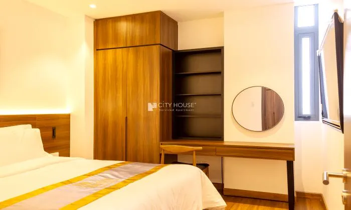 Three Bedroom KIM NGUYEN Serviced Apartment For Lease in Phu Nhuan District Ho Chi Minh City 75sqm 1,300 USD/month
