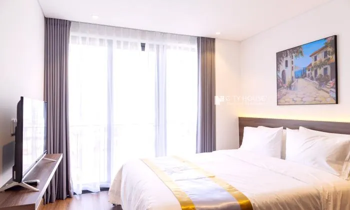 Three Bedroom KIM NGUYEN Serviced Apartment For Lease in Phu Nhuan District Ho Chi Minh City 75sqm 1,300 USD/month