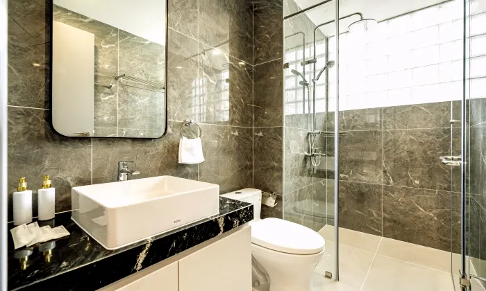 One Bedroom Kimmy House Serviced Apartment in Nguyen Thi Huynh Street Phu Nhuan HCMC 45sqm 700 USD/month