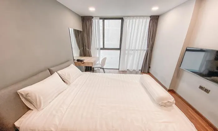 One Bedroom Lumos Serviced Apartment For Rent in Phan Dang Luu Phu Nhuan District HCMC 45sqm 600 USD/month
