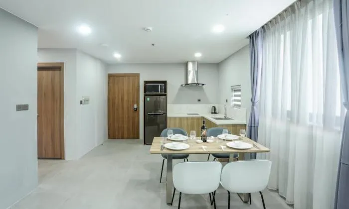 Modern Two Bedroom Apartment For Rent Phan Dang Luu Street Phu Nhuan HCMC 70sqm 900 USD/month