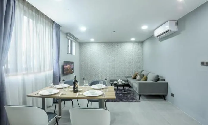 Modern Two Bedroom Apartment For Rent Phan Dang Luu Street Phu Nhuan HCMC 70sqm 900 USD/month